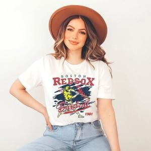 Baseball Mlb 90S Boston Red Sox Shirt, Retro Boston Baseball Tee Unisex Tee